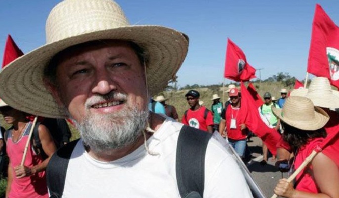 João Pedro Stedile, economista, miembro de la Coordinación Nacional del Movimiento de los Trabajadores Rurales Sin Tierra (MST) , de la Vía Campesina Brasil