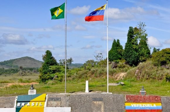 Frontera entre Brasil y Venezuela en el Estado de Roraima. Foto: Archivo