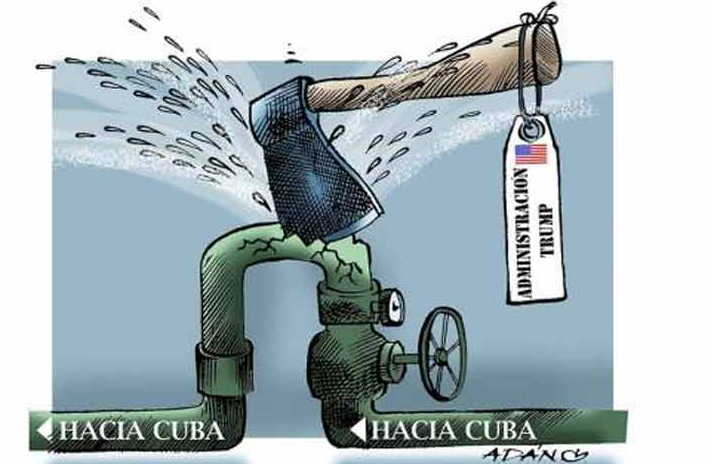 Bloqueo genocida a Cuba